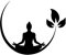 Froiny Stickers Muraux De Méditation De Yoga Pc Bouddhist Zen Bedroom Autocollants Décoration Murale Détachable