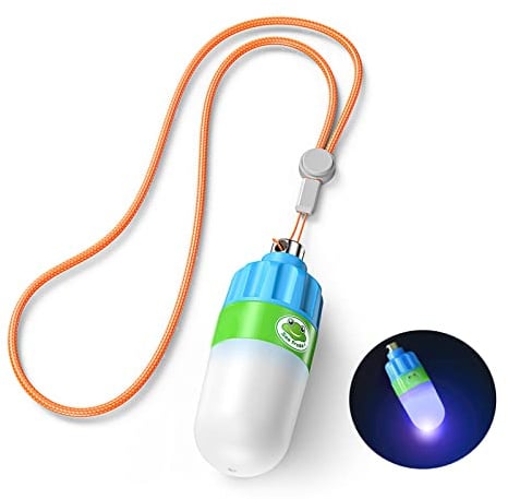 Sea Frogs Unterwasser-Signalleuchte, LED-Tauchlampe mit SOS-Funktion, Stroboskop-Sicherheitsleuchte für Nachttauchgänge