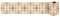Dostear Frises Papier Peint Fleur Marron Clair 10cm X 240cm Moulure Murale Autocollant Murals Adhesif Murale Plinthe Adhesive Pvc