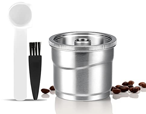 RECAFIMIL Reusable Coffee Pod, Refillable Stainless Steel Coffee Capsules, Compatible with ILLY X7/Y3/Y5 (1 Capsule)