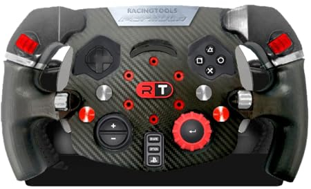 RacingTools - Corona volante compatible con Logitech G29/G923 Mod. Fórmula (Black)