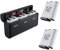 TELESIN 2er-Pack Enduro-Akku und 3-Slot-Akkuladegerät für Go Pro Hero 12 11 10 9, Niedrige Temperatur geeignet, Taschenformat Ladegerät, Schnellladung, Stromabfrage, mit 2 TF-Karten-Speicher, Zubehör