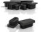 PD® Bouchons à lamelles 30x20 mm pour Tube carré | Embouts rectangulaires PE | Bouchon Pied de Chaise | Bouchon Tube Carré pour Tubes Métalliques, Chaises, Canapés, Tables et étagères | 10 pcs.