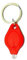 Boxonly Mini lampe de poche UV avec porte-clés LED Rouge