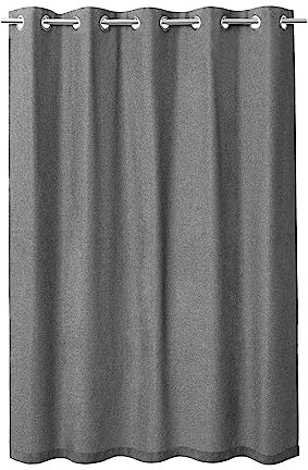 HOBBYGARDEN, Outdoor Wasserdicht Vorhang, Wetterfest, Windschutz, Sichtschutz, Balkon, Garten, Veranda, Pergola, Einfache Reinigung, Graphit, 180x150 cm