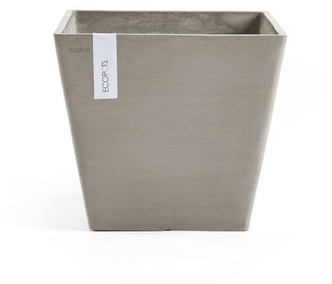 Ecopots Rotterdam Pflanzgefäß quadratisch 40cm UV-beständig recycelte Materialien langlebig