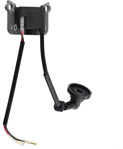 Für HPLIVE Zündspule für Kettensäge, 2 Motoren, 52 mm, 2-Lochabstand für Zündspule für Kettensäge, Freischneider, Rasenmäher