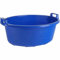 Behälter oval 75 cm/60 Liter blau mit erhöhten Griffen
