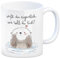 Otter Kaffeebecher mit Spruch Weißt du eigentlich wie toll du bist Kawaii Süßes Otter-Design Herz Liebe Motiv - Freundschafts Geschenk