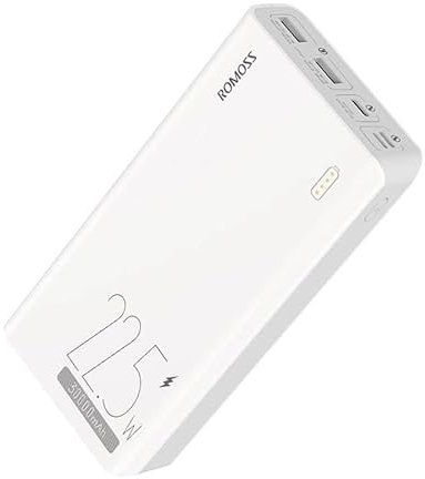 Powerbank Romoss SENSE8F 30000mAh, 22.5W (White)