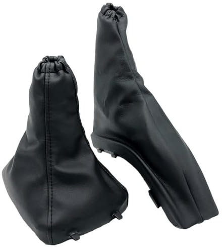YCYHMHH 5-Gang-Leder-Auto-Handbremse, Schaltmanschette, Staubschutz, Schalthebel, Schalthebel, Schalthebel, Schalthebel für O-PEL Astra II G Zafira A 1998–2010