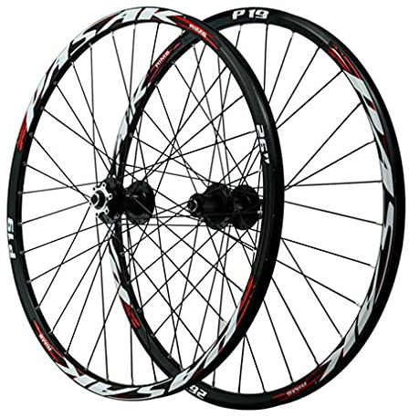 Mountainbike-Laufradsatz mit Scheibenbremse, 26 Zoll, 27,5 Zoll, 29 Zoll, Felge, MTB, Fahrrad, Schnellspanner-Räder, vorne und hinten, 32 Löcher, Nabe für 7, 8, 9, 10, 11, 12-Gang-Kassette, 2035