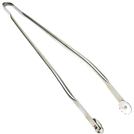 1 Piece BBQ Tongs Long, 50cm Barbecue Serving Tongs, Grill Tongs BBQ Accessories, Stainless Steel BBQ Tools, Cooking Tweezers for Sausage Hot Dog, Beefsteak, Steak, Meat