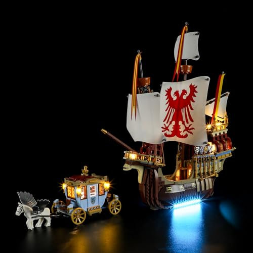 LIGHTAILING Licht-Set Für Lego-76440 Trimagisches Turnier: Die Ankunft - Led-Beleuchtungsset Kompatibel Mit Lego Bausteinen Modell - Modell Set Nicht Enthalten