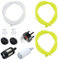 guobinZH Universal Benzinfilter Kit Benzinschlauch Dichtung Ersatzteile Kraftstoffleitungss Primer Bulb Gummitülle Dichtung für Motorsense Erdbohrer Heckenschere Freischneider Hochentaster