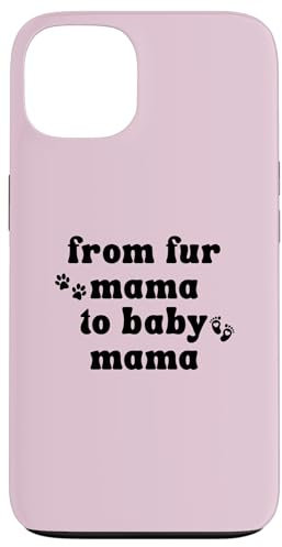 De maman à fourrure à maman enceinte enceinte Coque pour iPhone 13