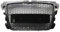 LCQSYE Rejilla de Coche de automóvil Rejilla de Parachoques Delantero para Audi A3 S3 8P 2008-2012, Rejilla Superior de Carreras, Estilo RS3, Cubierta de Panal. Rejillas Frontales de radiador