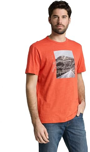 TOM TAILOR Herren T-Shirt mit Fotoprint