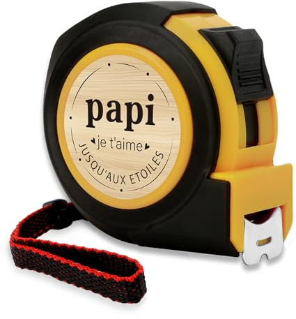 LSVGSAK Cadeau Papy Noël Fête des Grands-pères Anniversaire Fête des Pères Cadeau Rigolo pour Papy Grand Père Homme Saint Valentin noel Nouvel An Paques Retraite Cadeaux Mètres à Ruban