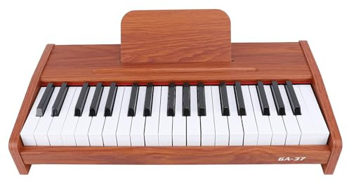 RiToEasysports Teclado de Piano, 37 Teclas con 3 Octavas Completas, Teclado Electrónico Musical, Instrumento Educativo para Niños y Estudiantes, Ideal para Aprendizaje y Entretenimiento Familiar