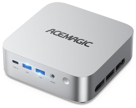 ACEMAGIC Mini PC M1, Intel i9-11900H (8C/16T, jusqu'à 4,9 GHz), 32 Go DDR4 1 To M.2 SSD