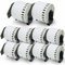 BETCKEY - 10 Rollen DK-22205 Endlosetiketten (Papier) Kompatibel mit Brother, 62mm x 30.48m, 10 Etiketten für Brother QL Etikettendrucker