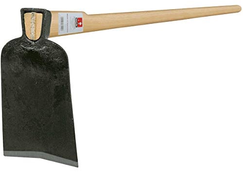 Ideal 66740001 Hacke mit Griff, schwarz/beige