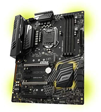 MSI Z370 SLI PLUS, LGA 1151, DDR4, HDMI, DVI-D, 2x M.2 & 10x USB 3.1 (2x Gen2 & 8x Gen1), 1x USB-C, ATX Mainboard
