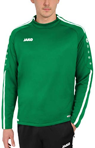 JAKO Kinder Trainingstrikot Striker 2.0, sportgrün/weiß, 164, 8819