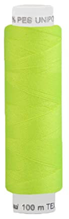 Nähgarn 100m Unipoly 120 Tex14x2 Polyester Nähfaden Nähmaschinengarn Farben 1v6