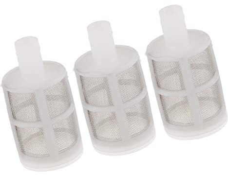 3 Stü Garten Micro Wasserpumpe Schützen Schlauch Mesh Filter Wasser Reinigen Bildschirm 10mm