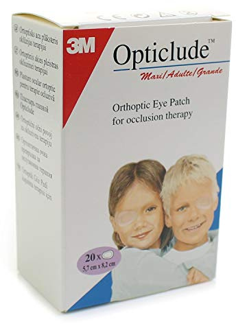 Opticlude Orthoptic Eye Patch - Adult 5.7cm x 8.3cm (x 20)