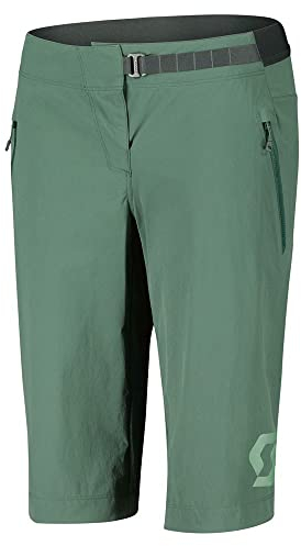 Scott Trail Vertic Damen Fahrrad Short Hose kurz (Inkl. Innenhose) Smoked grün 2022: Größe: XL (42/44)