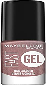 Maybelline New York Fast Gel Nagellack, schnelltrocknend, glänzender Gel-Effekt, hält bis zu 10 Tage (bei Verwendung von Decklack), vegane Formel, Farbe: 3 Nude-Flush