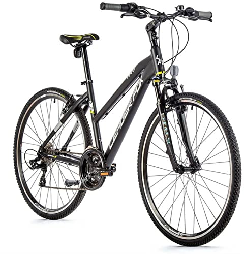 28 Zoll Crosser Leader Fox Away Lady Trekking Bike 21 Gang schwarz Rh 46cm