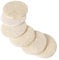 50 Stück natürliche Luffa-Schwamm für Gesicht, Körperpeeling, Reinigungspads für Gesicht und Körper
