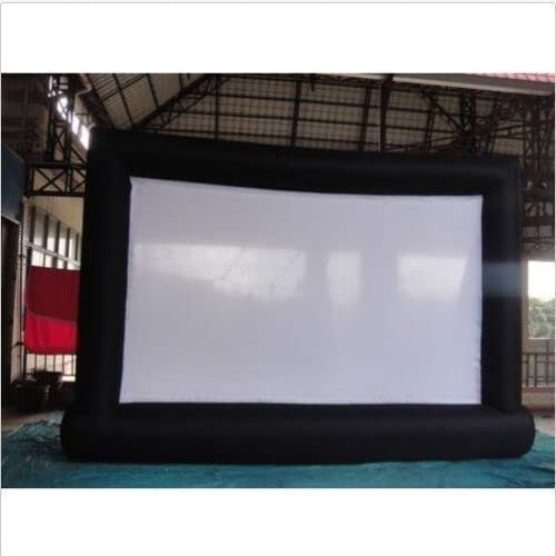pantalla de película inflable gigante de los 7*4m, pantalla inflable al aire libre con el ventilador