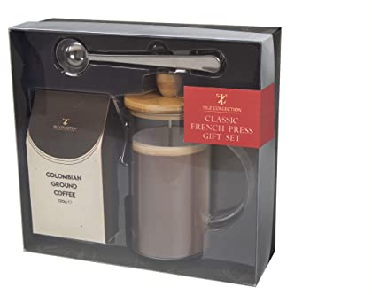 Birthday Gifts for Dad - Coffee Gifts For Men |Cafetiere, French Press Coffee Maker, 2xGround Coffee, Colombian & Guatemala, Coffee Scoop, Spoon |Gifts For Daddy From Daughter, Son |StepDad