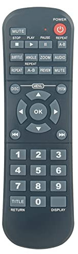 ALLIMITY RC2K16 Ersatz Fernbedienung passend für Philips DVD Player DVD737/02 DVP63005 DVD733/021 DVD634/021 DVP3010/00 DVP630/02 DVP64217 DVP3010/02 DVP3020/05 DVP5200/02 DVP3040K/55 DVDQ30/751