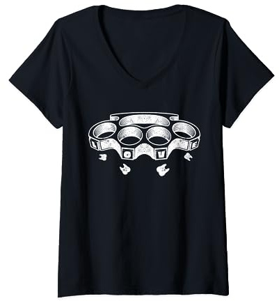 Brass Knuckles Love V-Neck T-Shirt