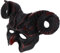 ifundom Devil Ox Horn Goat Horns Halloween Half Masquerade Ram Horn Animal Skull Demons Headdress Party Props