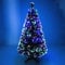 FlickBuyz Fibre Optic Artificial Christmas Tree – 3FT, 4FT, 5FT and 6FT Green Xmas Trees, Fibre Optic Christmas Tree (2.60FT (80cm))