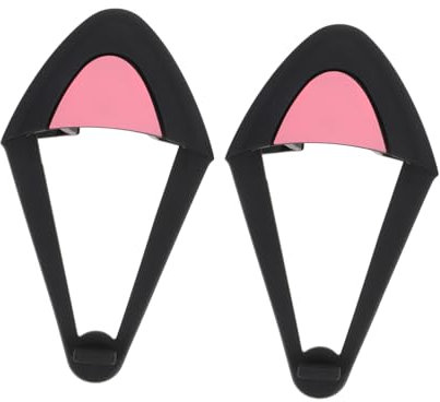 DOITOOL Adornos para Auriculares De Moda con Orejas De Gato Ligeros Y Portátiles Adorables Adornos para Orejas De Gato.