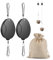 2024 Upgraded Retractable Plant Hanger - Heavy Duty Plant Pulleys for Hanging Plants, Outdoor Adjustable Hooks, Durable Plant Pulley for Garden Baskets Pots,Birds Feeder, 2 Pack