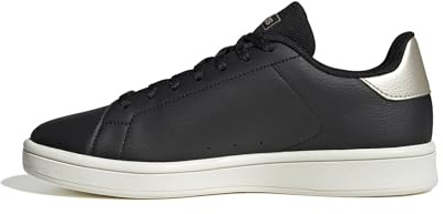 adidas Femme Urban Court Shoes, Core Black/Off White/Cyber met., 39 1/3 EU