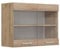 Vicco Küchenglashängeschrank R-Line, Glashängeschrank, Sonoma, 80 cm