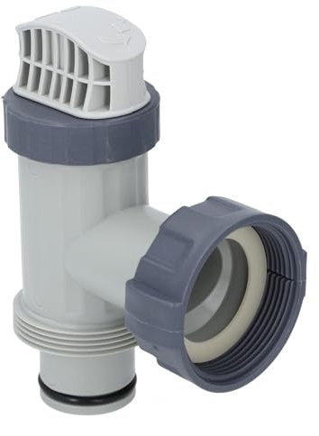 Adaptateurs de tuyau de rechange de type B, Remplacement de la vanne à piston pour piscine Ensemble de vanne à piston multifonctionnelle en PVC pour piscine