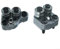 HpLive 42-28-0025 e 42-24-0015 - Set di rulli guida per sega a nastro, per sega a nastro, anteriore e posteriore, per 2729-20 18 V, accessori per sega a nastro, metallo argento