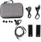 Sirxlevcy di Monitoraggio Auricolari Wireless Ricevitore Trasmettitore Stereo IEM Professionale con Ritorno Auricolare In Tempo Reale
