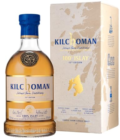 Kilchoman 100% Islay 15th Edition Single Malt Scotch Whisky 70cl Gift Box